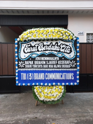 Papan Bunga Duka di Muara Bangka Hulu